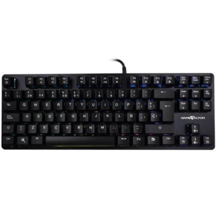 44639 - Teclado Mecánico Game Factor KBG500-BL RGB Tenkeyless USB Switch Azul Color Negro