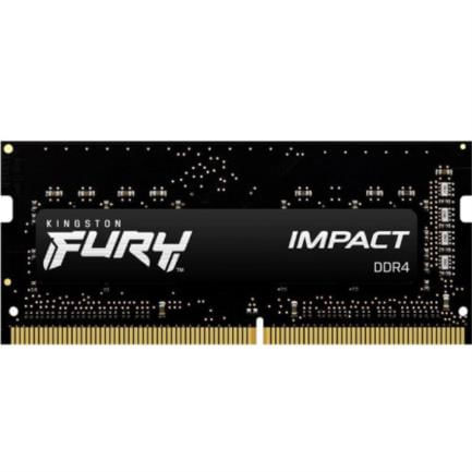 45518 - Memoria Ram Kingston FURY Impact 8GB 3200MHz DDR4 CL SODIMM Color Negro