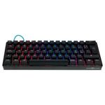 45551 - Teclado Mecánico Game Factor KBG560 RGB Teclas Extras Blue Intercambiables Blue Switch USB Color Negro