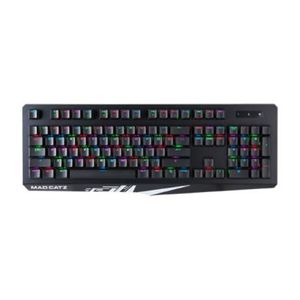 Teclado Mad Catz S.T.R.I.K.E. 4 Gaming Mecánico Rgb Color Negro Mdctecab001