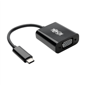 Adaptador Tripp Lite Usb-C A Vga Con Modo Alterno Dp 1.2 Color Negro Trvadaab007