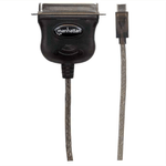 46294 - Convertidor Manhattan para Impresora USB-C Full Speed a Paralelo Cen36 1m Color Negro