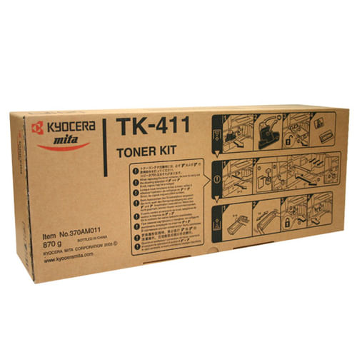 46869 - KYOCERA TK-411 cartucho de tóner 1 pieza(s) Original Negro