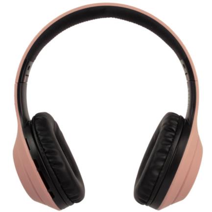 46999 - Audífonos Perfect Choice On-Ear Inalámbricos Bluetooth Color Rosa