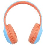 47016 - Audífonos Perfect Choice On-Ear Inalámbricos Bluetooth Color Azul-Coral