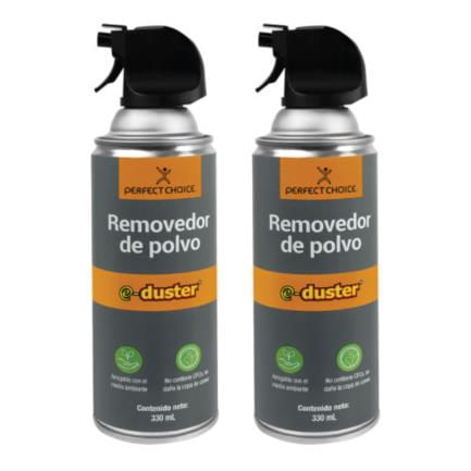 47156 - Paquete C/2 Pzas Aire Comprimido Perfect Choice Twopack de 330ml Cada uno