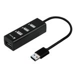 47648 - Mini Hub Nextep USB 2 0 Alta Velocidad 4 Puertos
