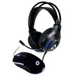 47525 - Kit Gamer Vortred Raito 2 en 1 Alámbrico Diadema+Mouse Color Negro