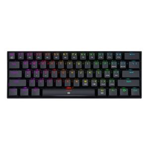 Teclado Mecánico Redragon Dragonborn, Inglés, Negro, Rgb K630Rgb Blue