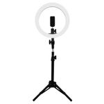 43037 - Aro de Luz Game Factor LGR300 26 cm Streaming Cálido y Frío Ajustable USB