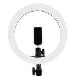 43038 - Aro de Luz Game Factor LGR300 26 cm Streaming Cálido y Frío Ajustable USB