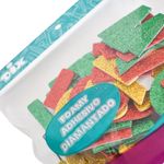 53445 - FIGURAS DE FOAMY DIAMANTADO CON ADHESIVO LETRAS C/38 PIEZAS