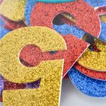 53450 - FIGURAS DE FOAMY DIAMANTADO CON ADHESIVO NUMEROS C/38 PIEZAS