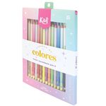 52772 - LAPICES DE COLOR 15-L RED KIUT