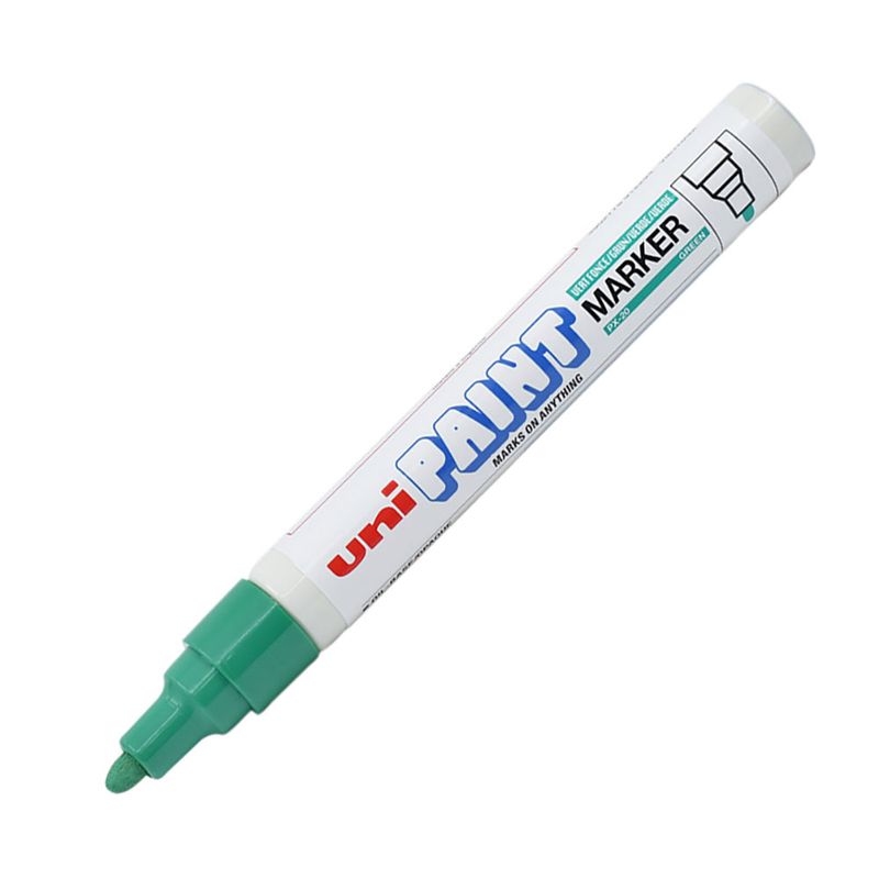 55771 - MARCADOR PERMANENTE UNI PAINT MARKER VERDE PX-20