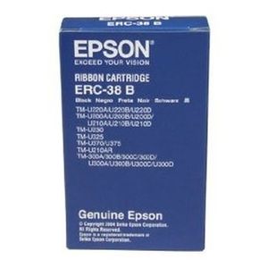 Epson Black Fabric Ribbon Tmu/Tm/It Cinta Para Impresora Erc-38B