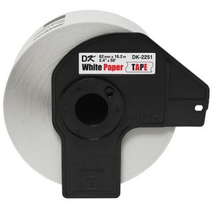 Cinta Brother Dk2251, Color Blanco, Brother Dk2251