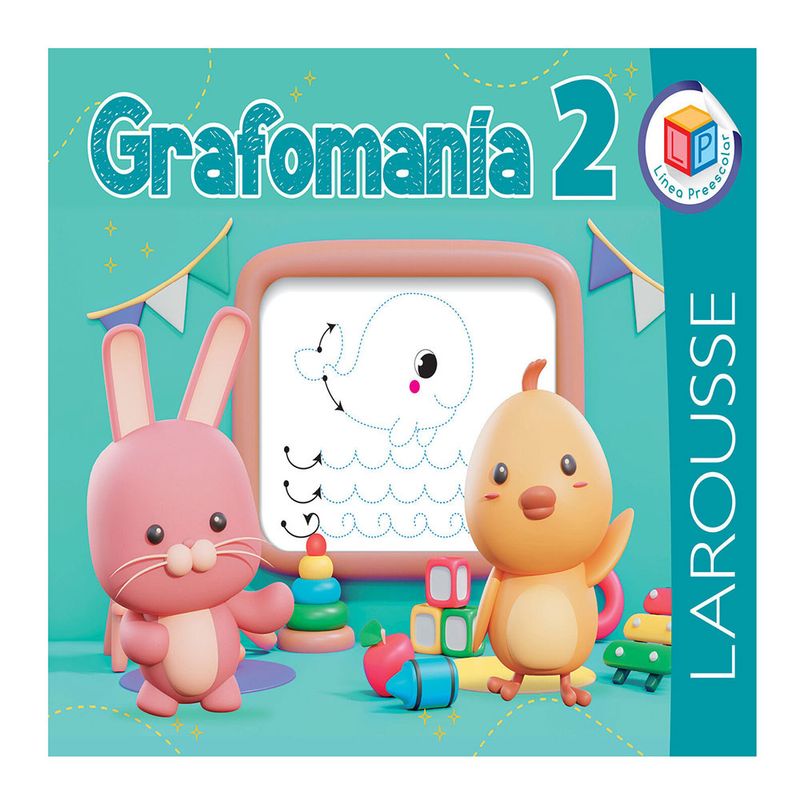 55864 - LIBRO PREESCOLAR GRAFOMANIA 2 CON 112 PAG