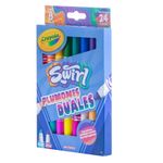 56110 - MARCADOR GRUESO BASE AGUA DUAL SWIRL 8 PZAS CRAYOLA