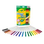 56139 - PLUMONES DELGADOS RED SURTIDOS CON 20 CRAYOLA