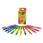 56126 - CRAYON REDONDO ESTANDAR CON 12 CRAYOLA