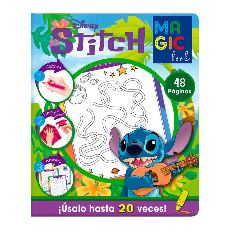 55999 - LIBRO COLOREAR MAGICO STITCH
