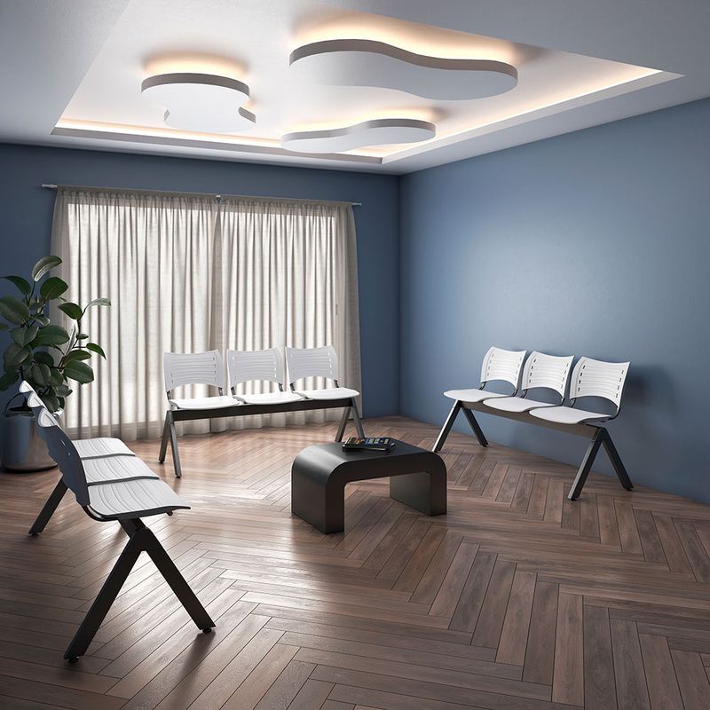 55695 - BANCA 3 PLAZAS PLASTICO INNOVA COLLECTION