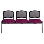 55877 - BANCA TELA RESPALDO MALLA DE 3 PLAZAS ELLITICO