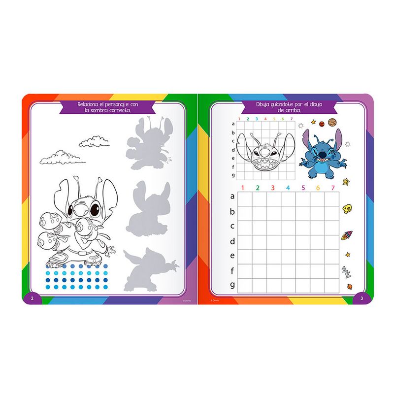 56179 - LIBRO COLOREAR MAGICO STITCH