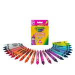 CRAYON TRIANGULAR JUMBO CON 24 CRAYOLAS