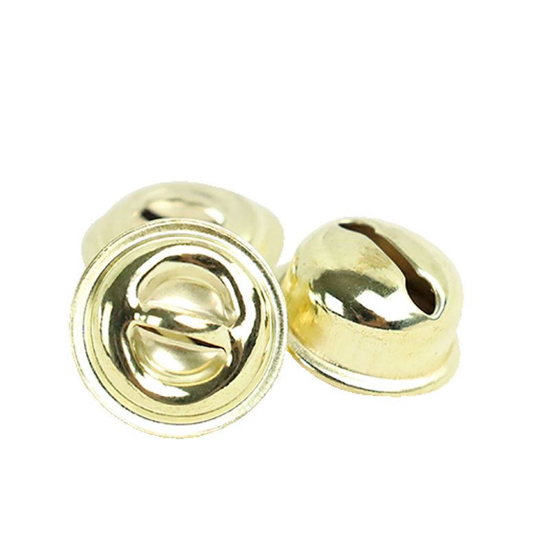 56216 - CASCABELES METALICOS ORO 18MM C/25 PZ PASCUA