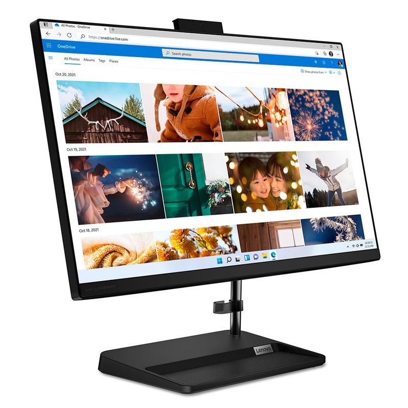 56214 - COMPUTADORA ALL IN ONE LENOVO IDEACENTER 3 24IAP7, CORE i5-13420H, 8GB RAM, 512GB SSD, 23 8 FHD, WIN11 HOME