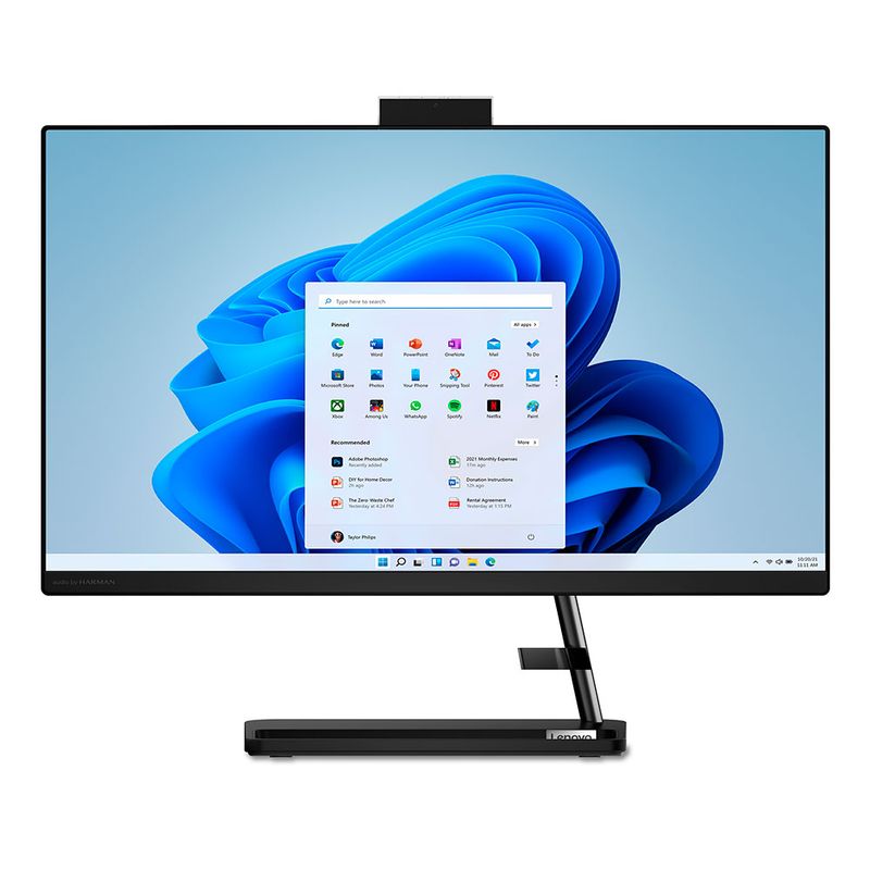 56212 - COMPUTADORA ALL IN ONE LENOVO IDEACENTER 3 24IAP7, CORE i5-13420H, 8GB RAM, 512GB SSD, 23 8 FHD, WIN11 HOME