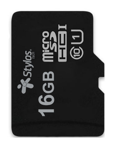 56491 - Memoria Micro SD 16GB Stylos STMSDS2B