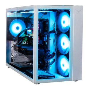 Gabinete Gaming Naceb White Nova  Na-0633 Cristal Templado, Micro, Mii, Atx; Usb 3.0 Y Tipo C Na-0633