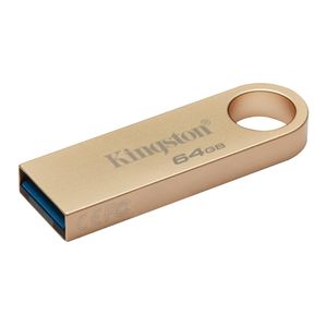 Memoria Usb Kingston Technology Datatraveler Se9 G3, Oro, 64 Gb, Usb 3.2 Gen1, 220 Mb/S, 100 Mb/S Dtse9G3/64Gb