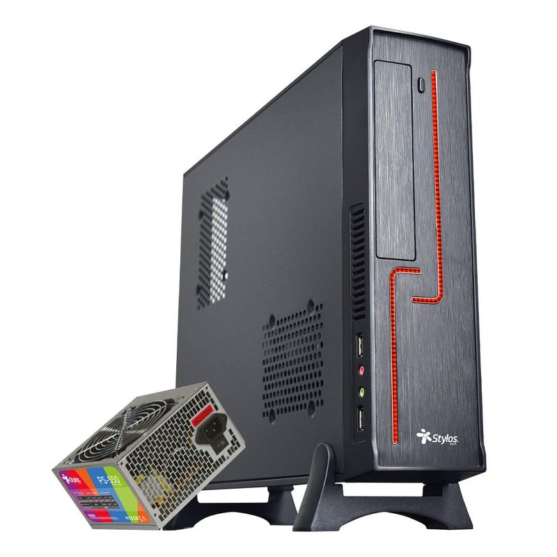 56551 - Gabinetes para computadoras Stylos STGAKL1B
