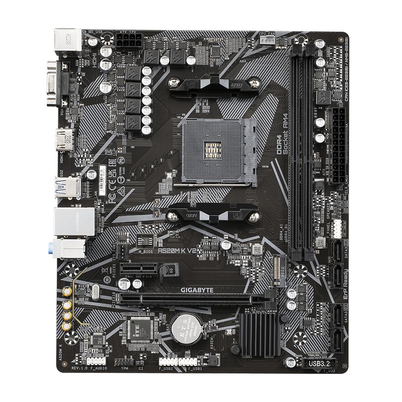 56647 - Motherboard GIGABYTE A520M K