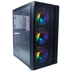 Gabinete Gaming Tokyo, Evotec Ev-1021, 3 Ventiladores Incluidos , Usb 3.0  Ev-1021