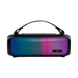 Bocina Vorago Bsp-260 Bluetooth / Usb / 3.5Mm / Luz Rgb / Tws / 16W Rms Con Hasta 7 Hrs Autonomia Bsp-260
