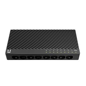 Switch Netis Modelo St3108C, 8 Puertos 10/100Mbps Switch De Escritorio Con Seguro De Conector Incorporado, No Admin St3108C