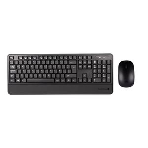 Teclado Y Mouse Proof Combo Tzcombina07 Techzone , Color Negro, 105 Teclas, 1200 Dpi, Compatibilidad Con Windows Y  Tzcombina07