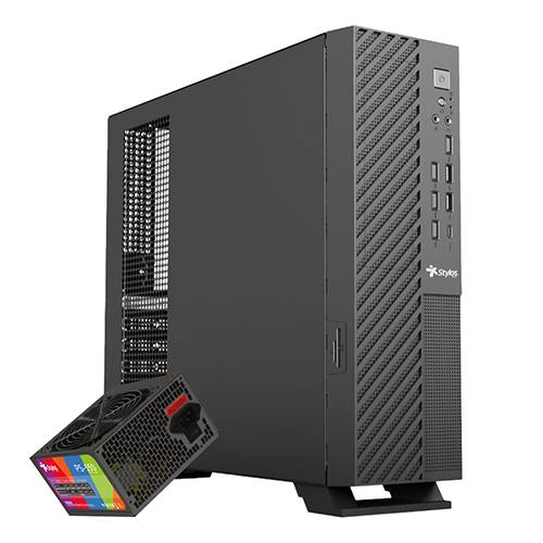 57685 - Gabinetes para computadoras Stylos STGAMN1B