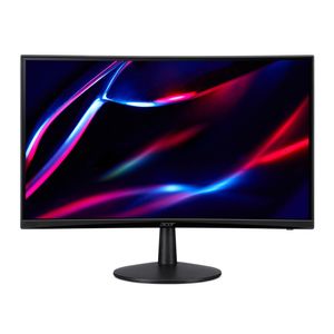 Monitor Acer Gamer Curvo Ed240Q Hbi 23.6; Full Hd 1920 X1080; Va;100Hz; 1Ms (Vrb); 1Xvga 1Xhdmi; Amd Freesync; Incl Um.Ue0Aa.H01