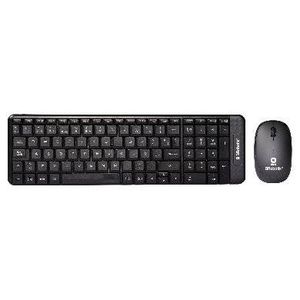 Kit Teclado Y Mouse Inalámbrico, Compacto, Español, Negro, 10 M, 6000618 Brobotix 6000618