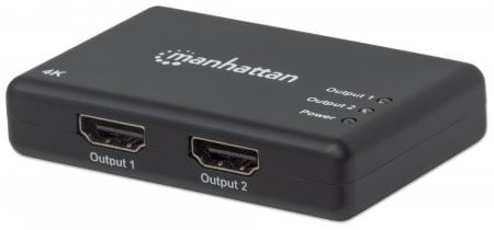 58349 - Video Splitter HDMI MANHATTAN De 2 puertos