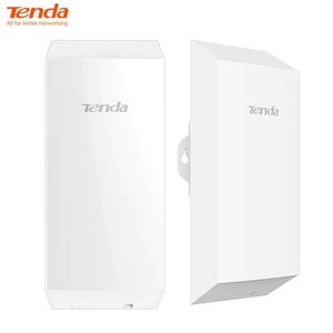 Antena O1 Tenda 2.4Ghz 8 Dbi 11N  Ptp Y Ptmp, Isp Privada,  Cctv Y Transmisión De Datos. Rango 500 Mts, Ip65, Led P O1
