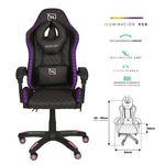 58420 - silla gaming NECNON NSG-RGB-1