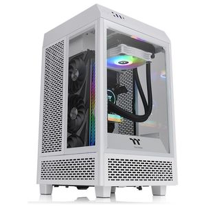 Gabinete  Thermaltake The Tower 100 Snow Mini Chassis, Mini-Tower, Gabinete, Mini-Itx, Color Blanco Ca-1R3-00S6Wn-00