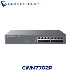Switch No Administrable De 16 Puertos Gigabit Con 8 Puertos Poe Hasta 138W De Salida, Compatible Con Gwn Cloud , Ca Gwn7702P